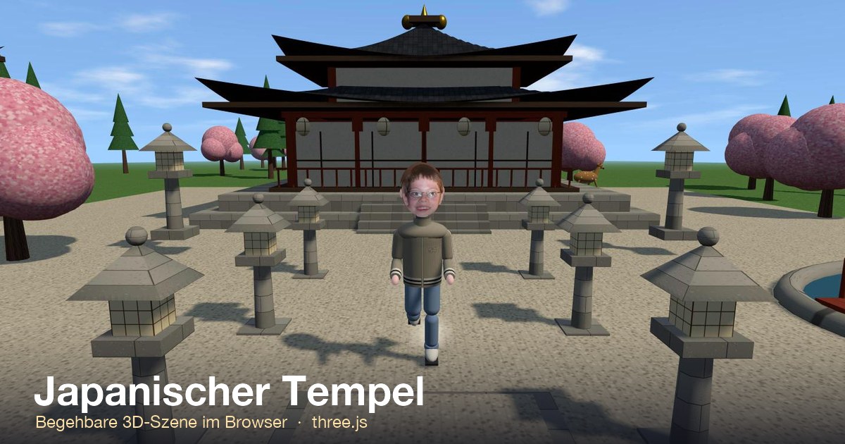 Japanischer Tempel